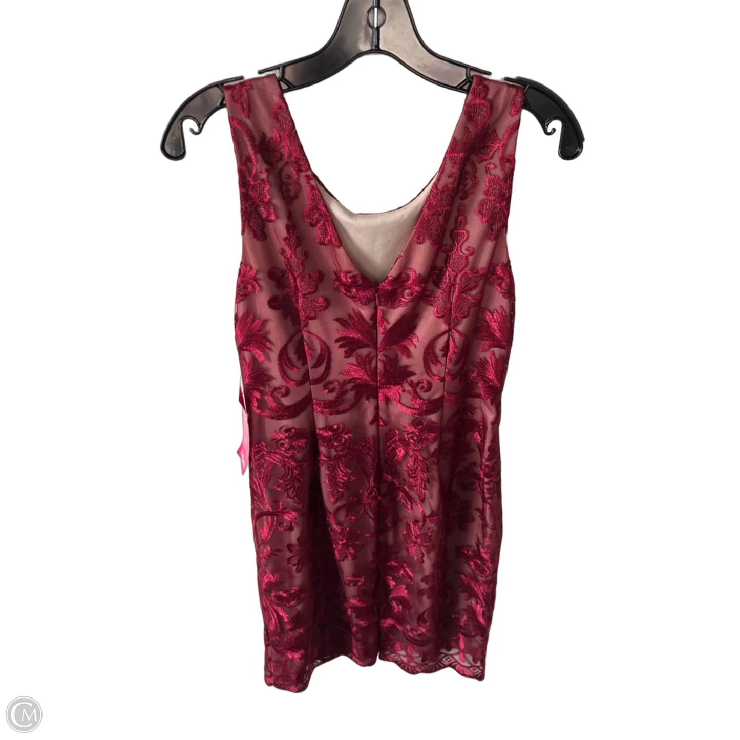 Dress Party Short By Calvin Klein In Red, Size: M