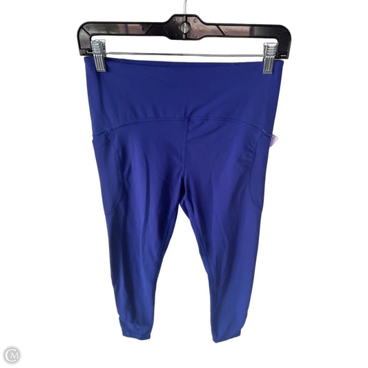 Athletic Leggings By Zella In Purple, Size: 8