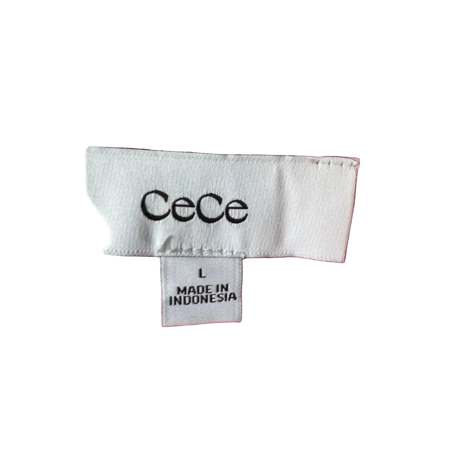 Top Long Sleeve By Cece In Pink, Size: L