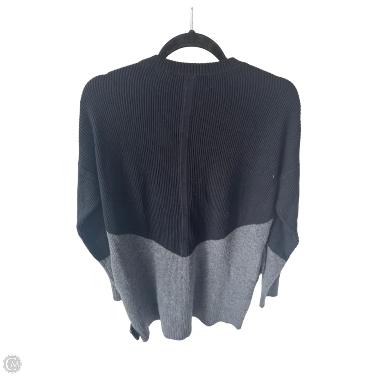 Sweater By Lululemon In Black & Grey, Size: S