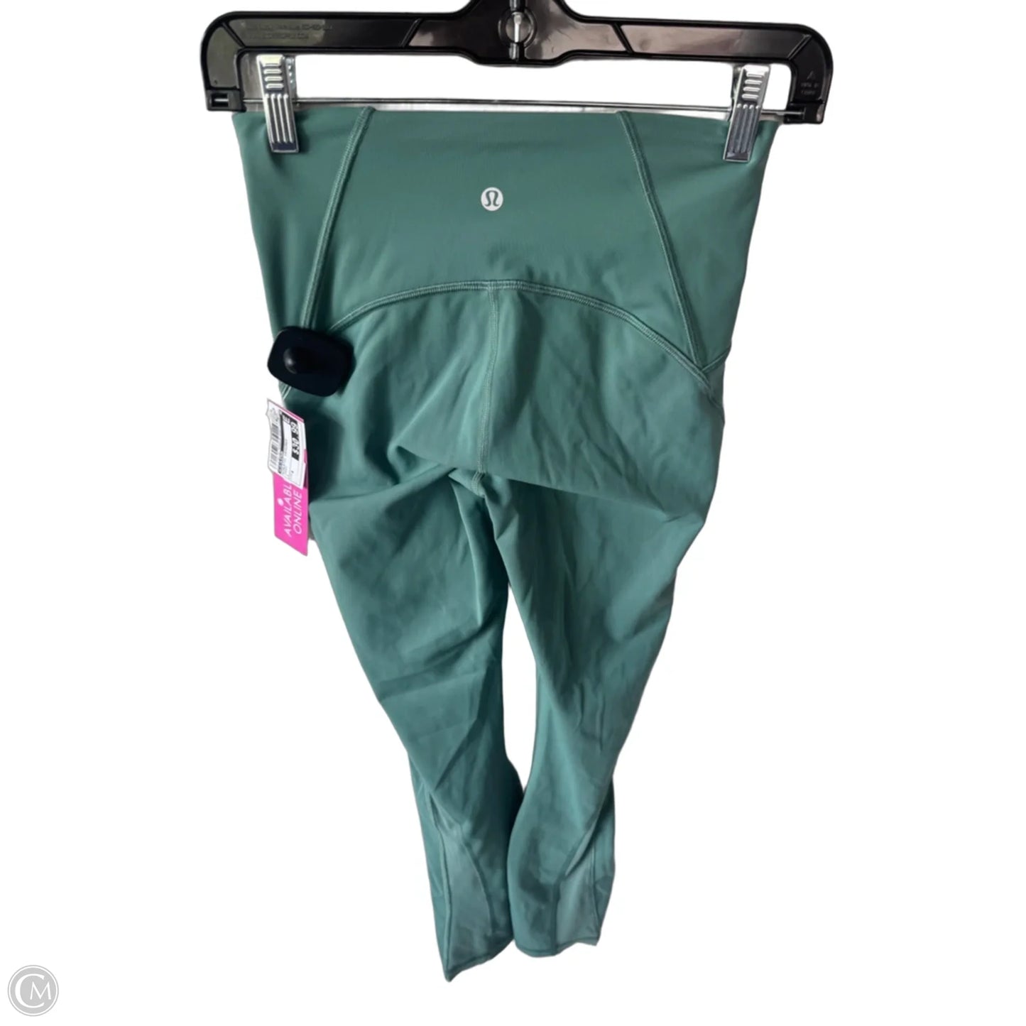 Athletic Leggings By Lululemon In Green, Size: 4