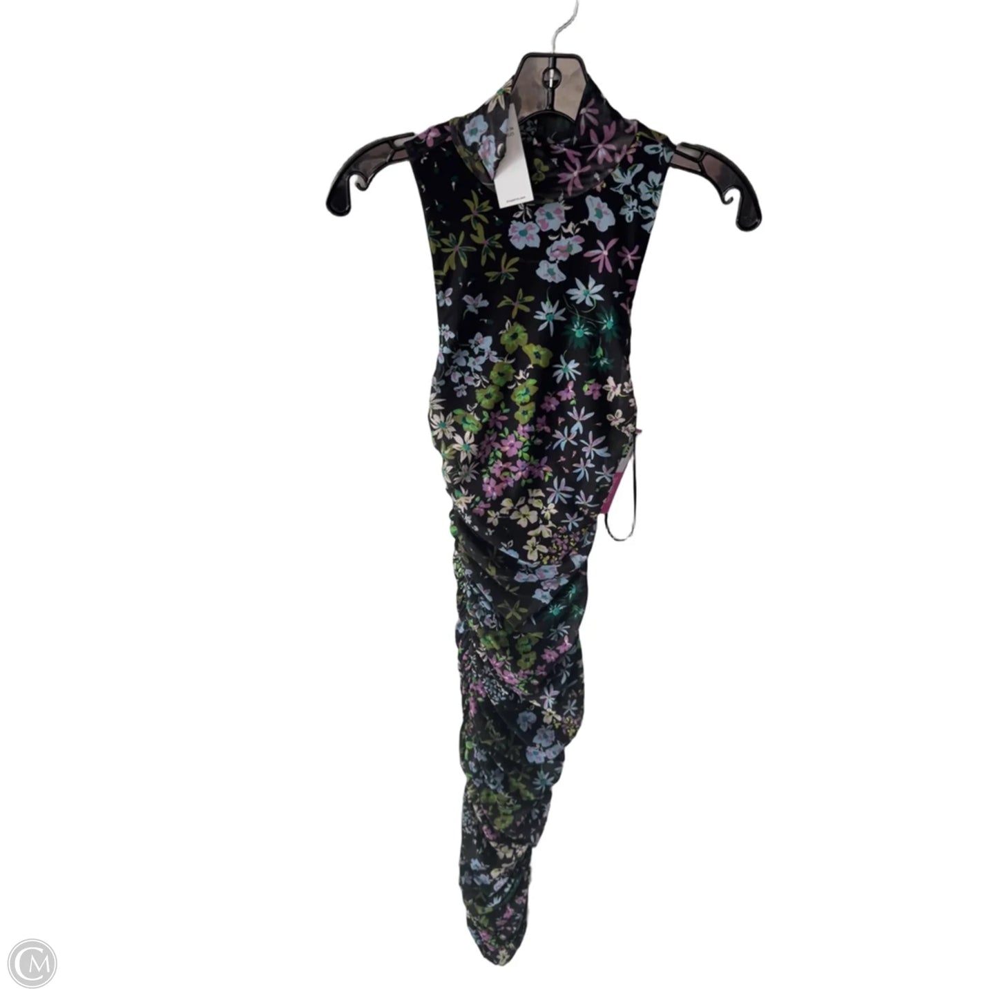 Dress Casual Maxi By Afrm In Black & Blue, Size: S