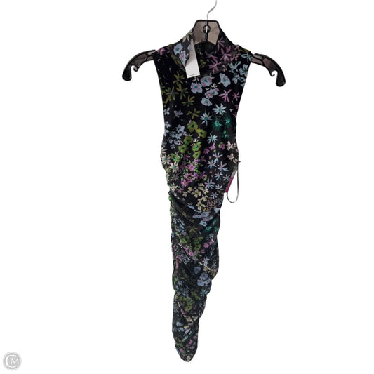 Dress Casual Maxi By Afrm In Black & Blue, Size: S