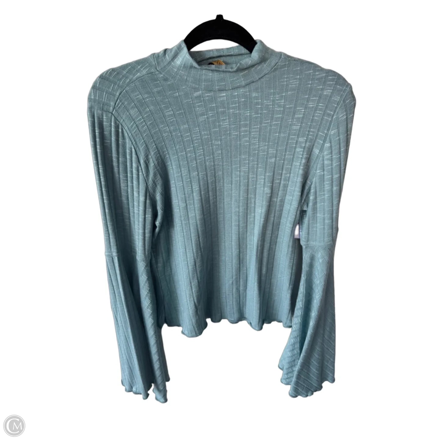 Top Long Sleeve By Shyanne In Blue, Size: M