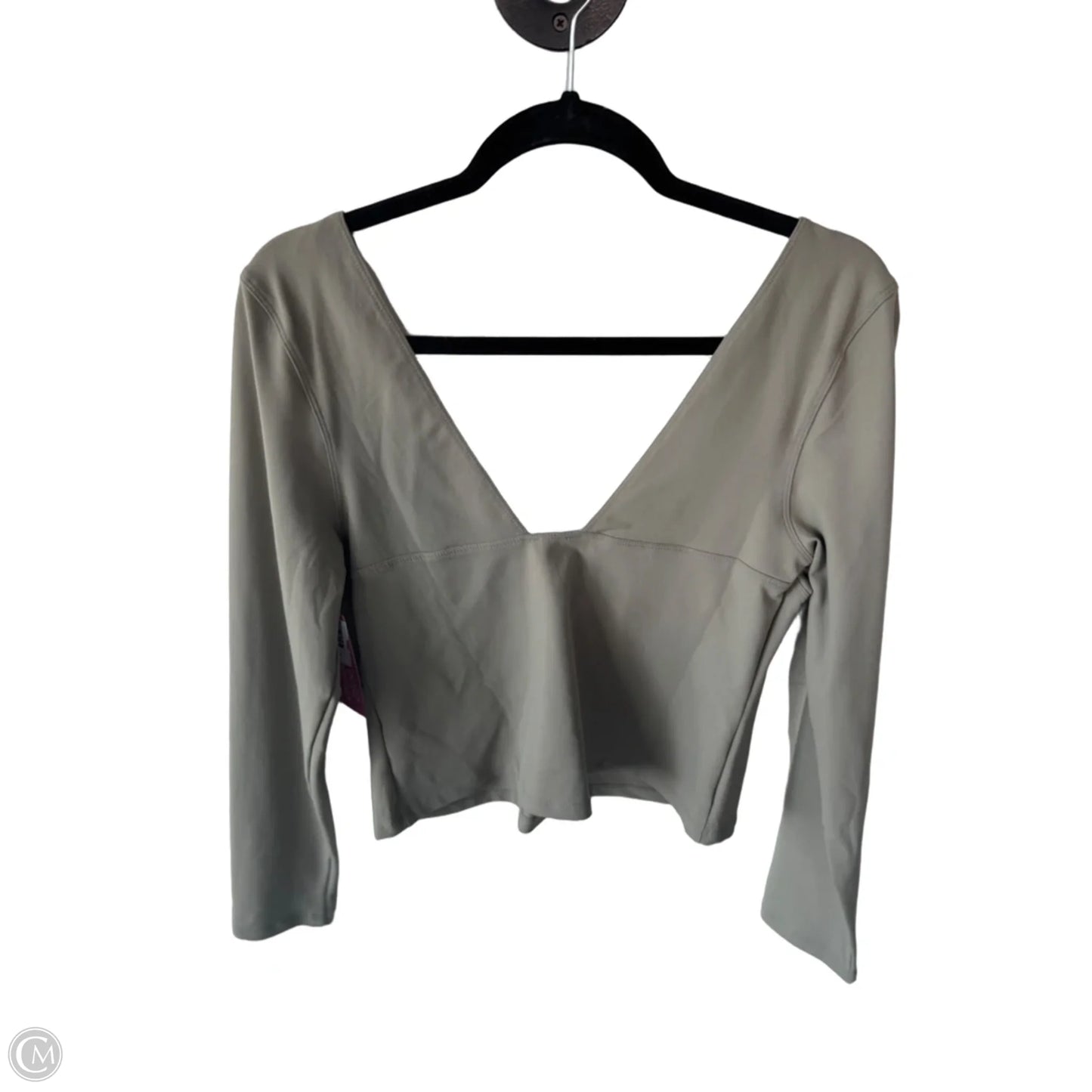 Top Long Sleeve By Free People In Green, Size: Xl
