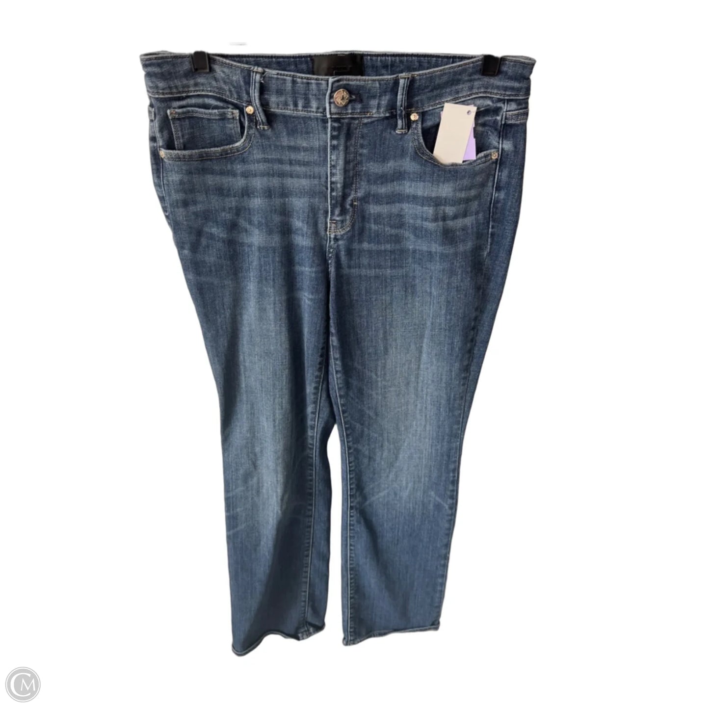 Jeans Boot Cut By White House Black Market In Blue Denim, Size: 8