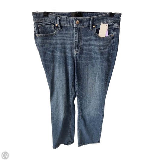 Jeans Boot Cut By White House Black Market In Blue Denim, Size: 8