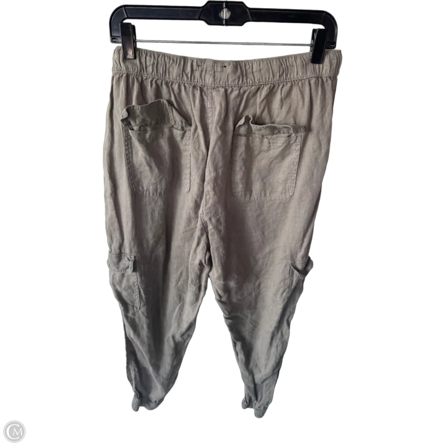 Pants Linen By Nicole By Nicole Miller In Tan, Size: 16