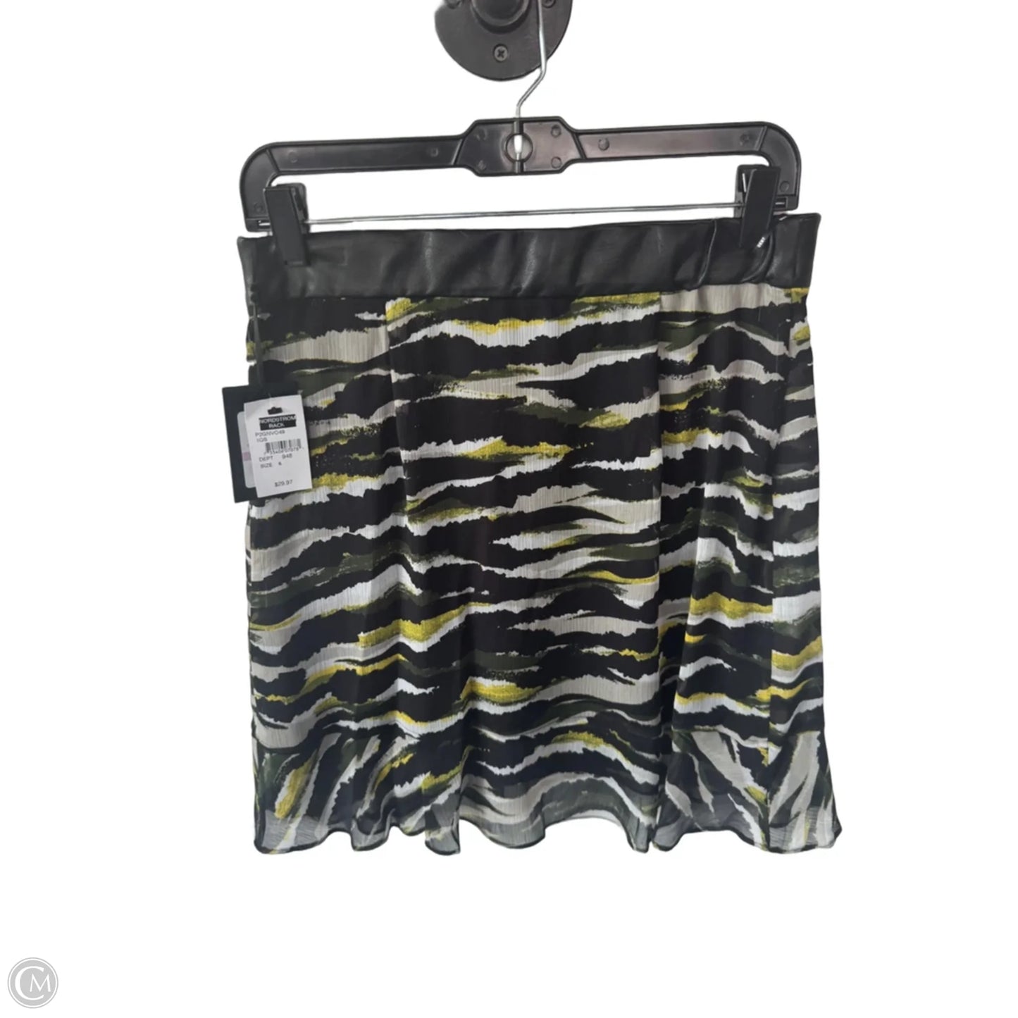 Skirt Mini & Short By Dkny In Black & White, Size: 6