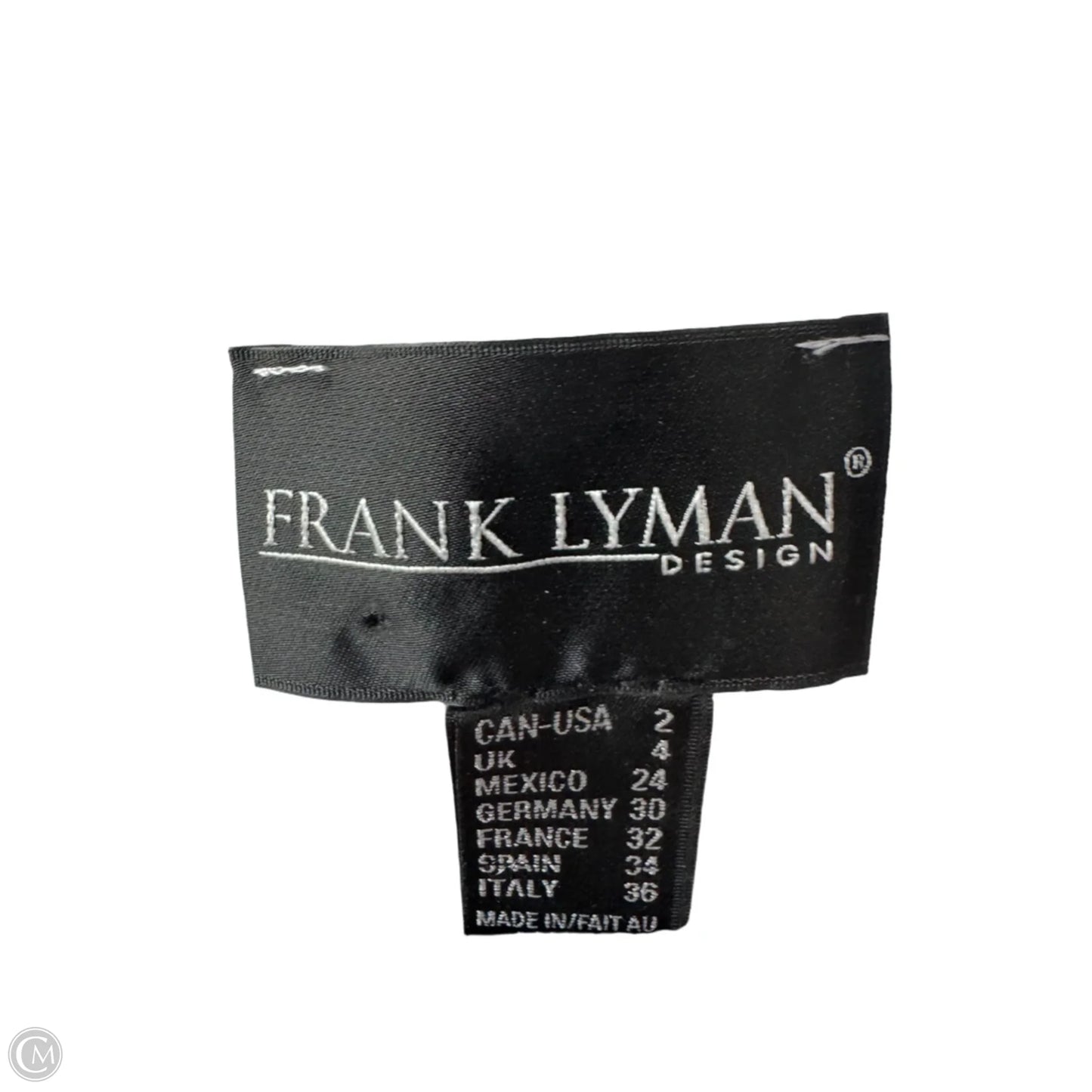 Dress Party Short By Frank Lyman In Pink & White, Size: Xs