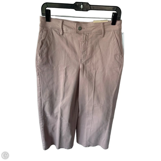Jeans Wide Leg By Not Your Daughters Jeans In Pink Denim, Size: 4