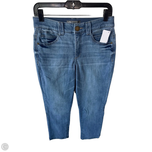 Jeans Straight By Democracy In Blue Denim, Size: 6