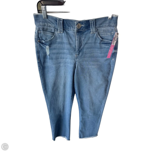 Jeans Straight By Democracy In Blue Denim, Size: 6