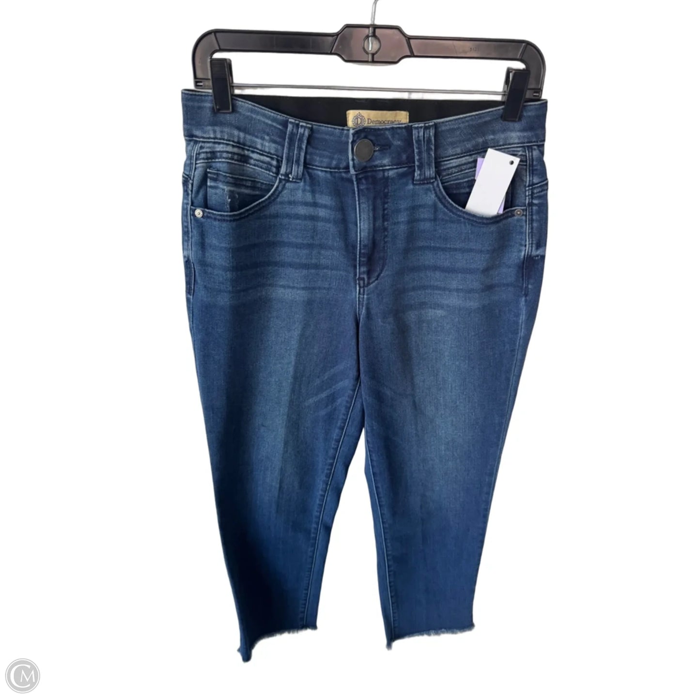 Jeans Straight By Democracy In Blue Denim, Size: 6