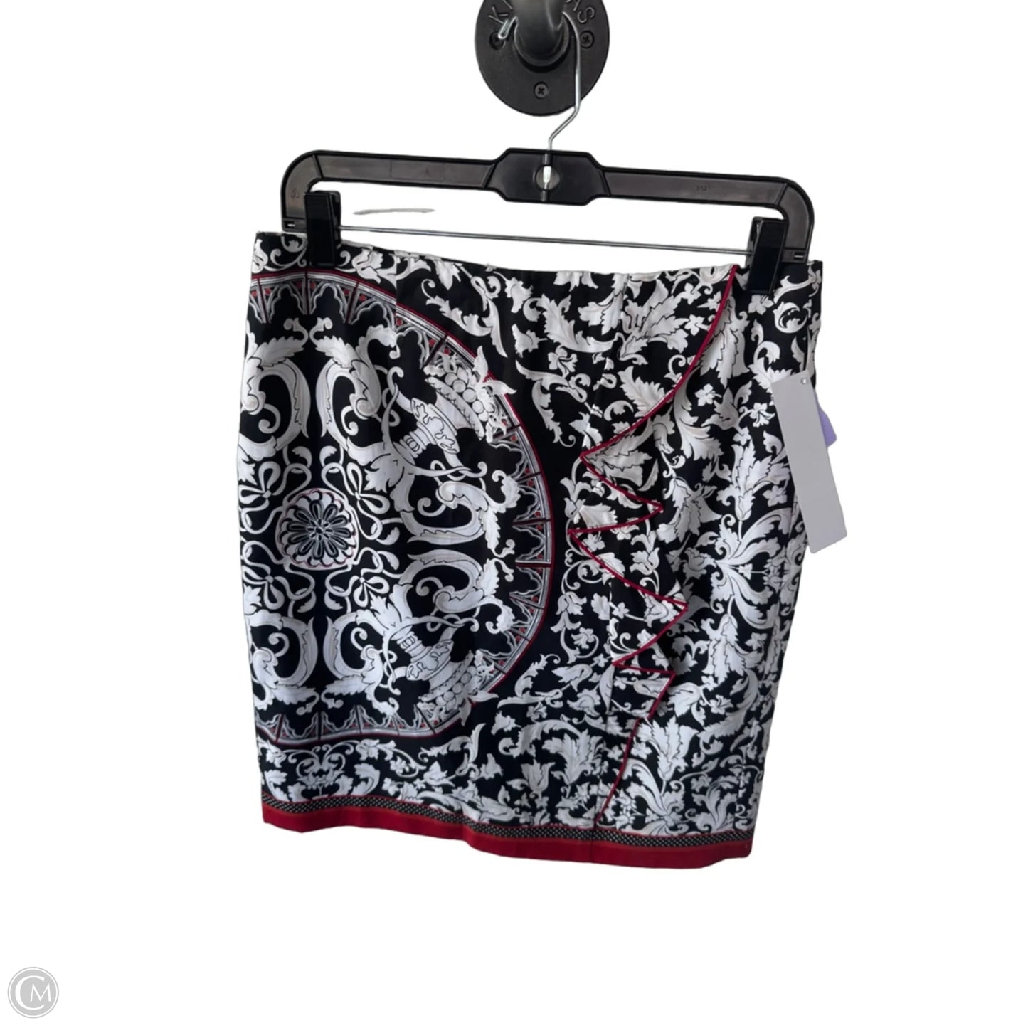 Skirt Mini & Short By White House Black Market In Black & Cream, Size: 4