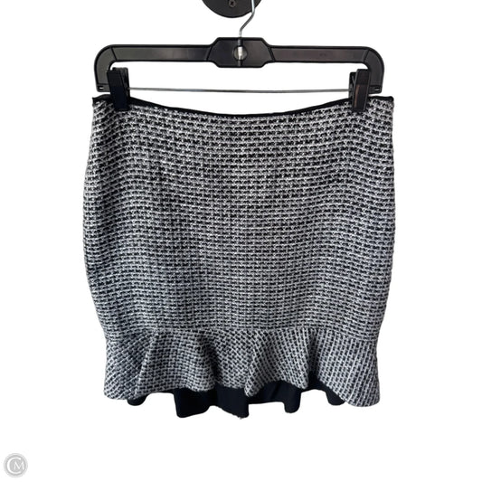 Skirt Mini & Short By White House Black Market In Black & White, Size: 4