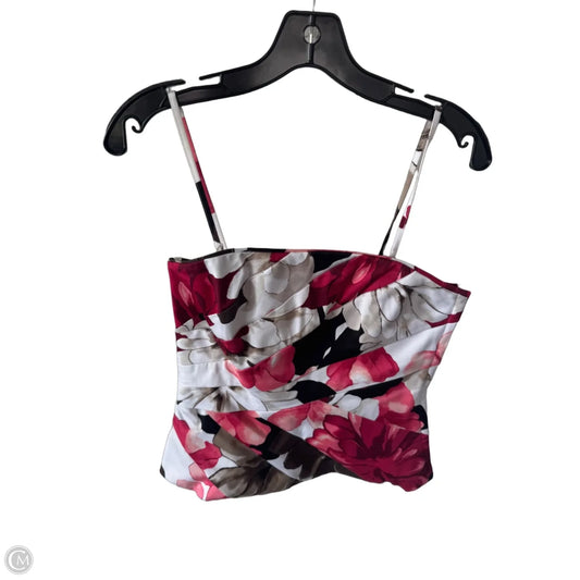 Top Sleeveless By White House Black Market In Brown & Pink, Size: Xs