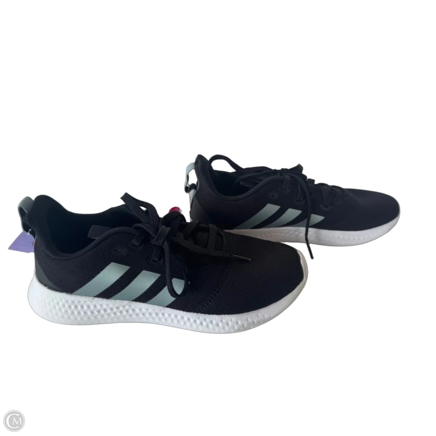 Shoes Athletic By Adidas In Black & Blue, Size: 8.5