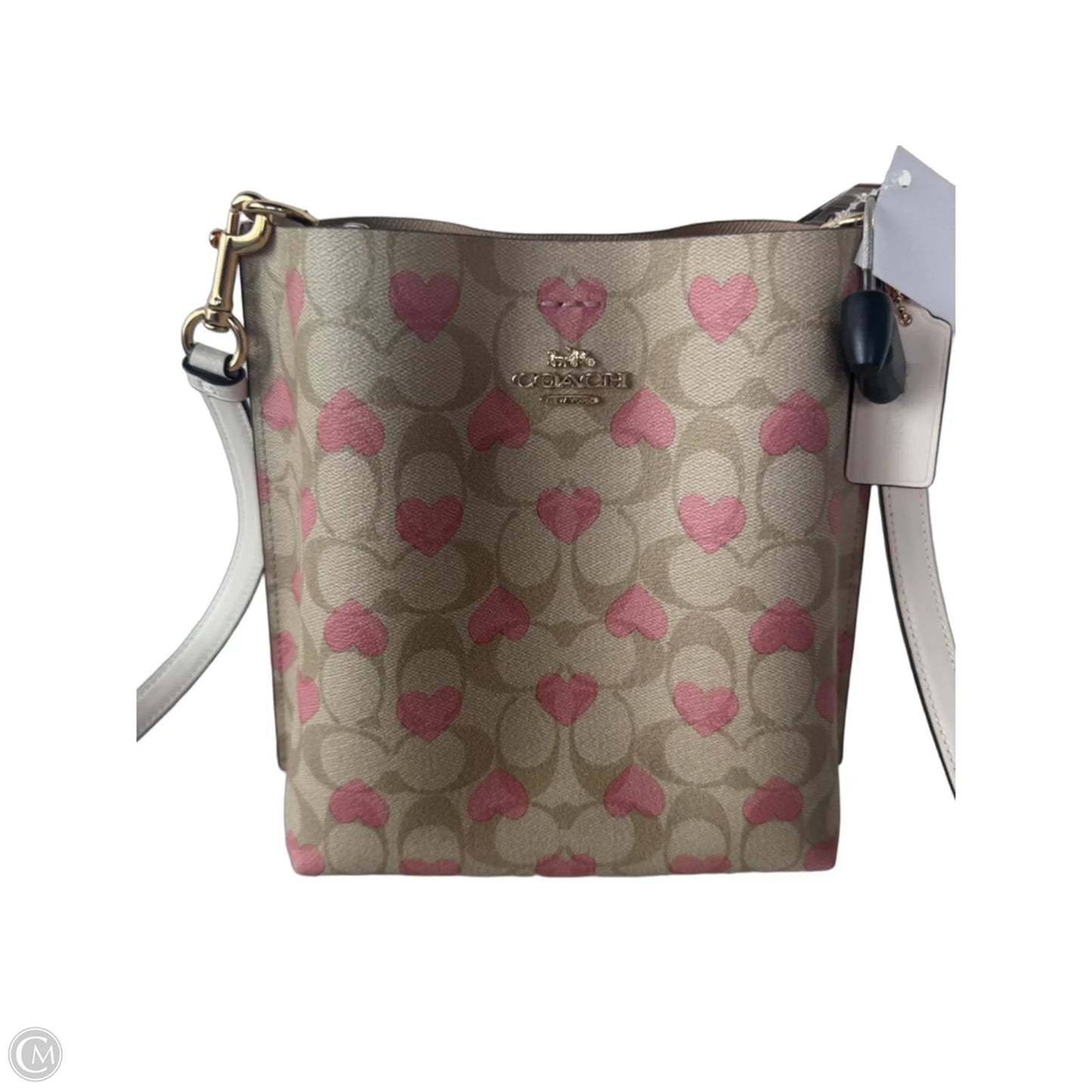 Crossbody Designer By Coach, Size: Medium