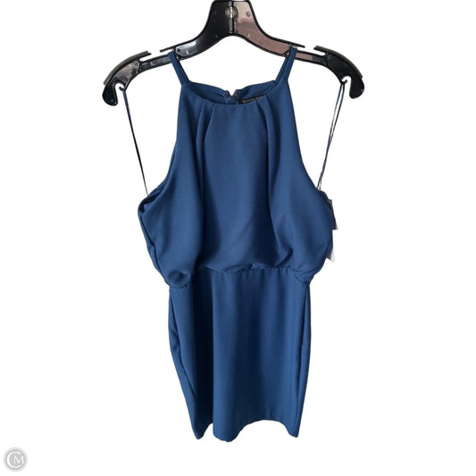 Dress Party Short By Banana Republic In Blue, Size: S