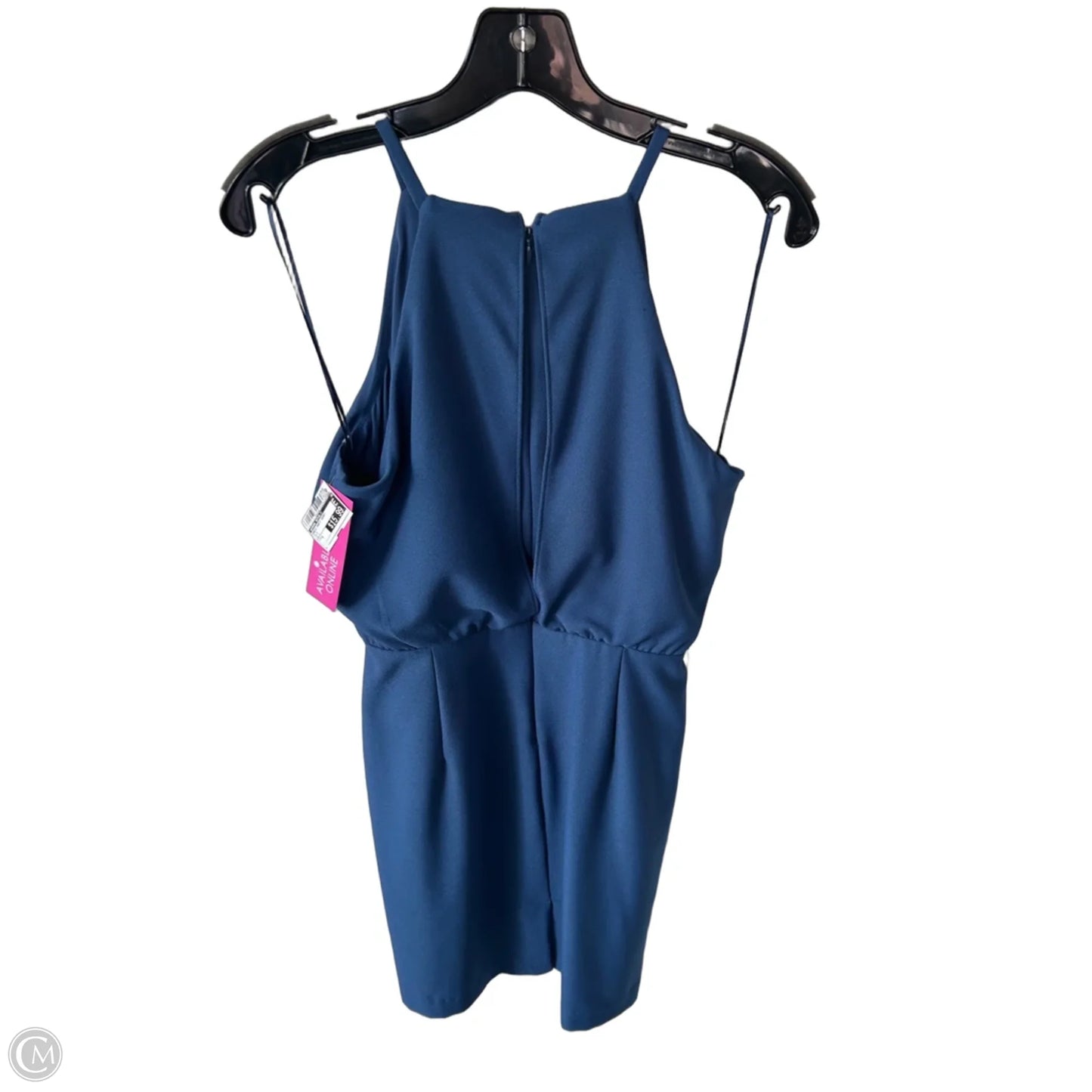 Dress Party Short By Banana Republic In Blue, Size: S