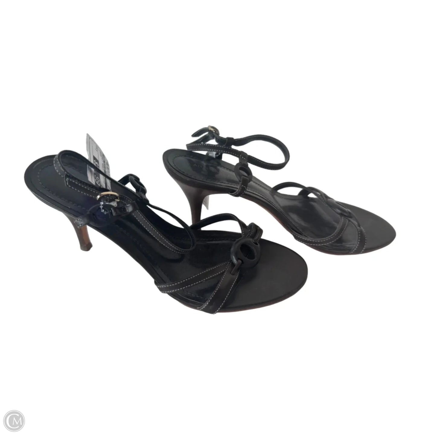 Sandals Heels Stiletto By Ann Taylor In Brown, Size: 7