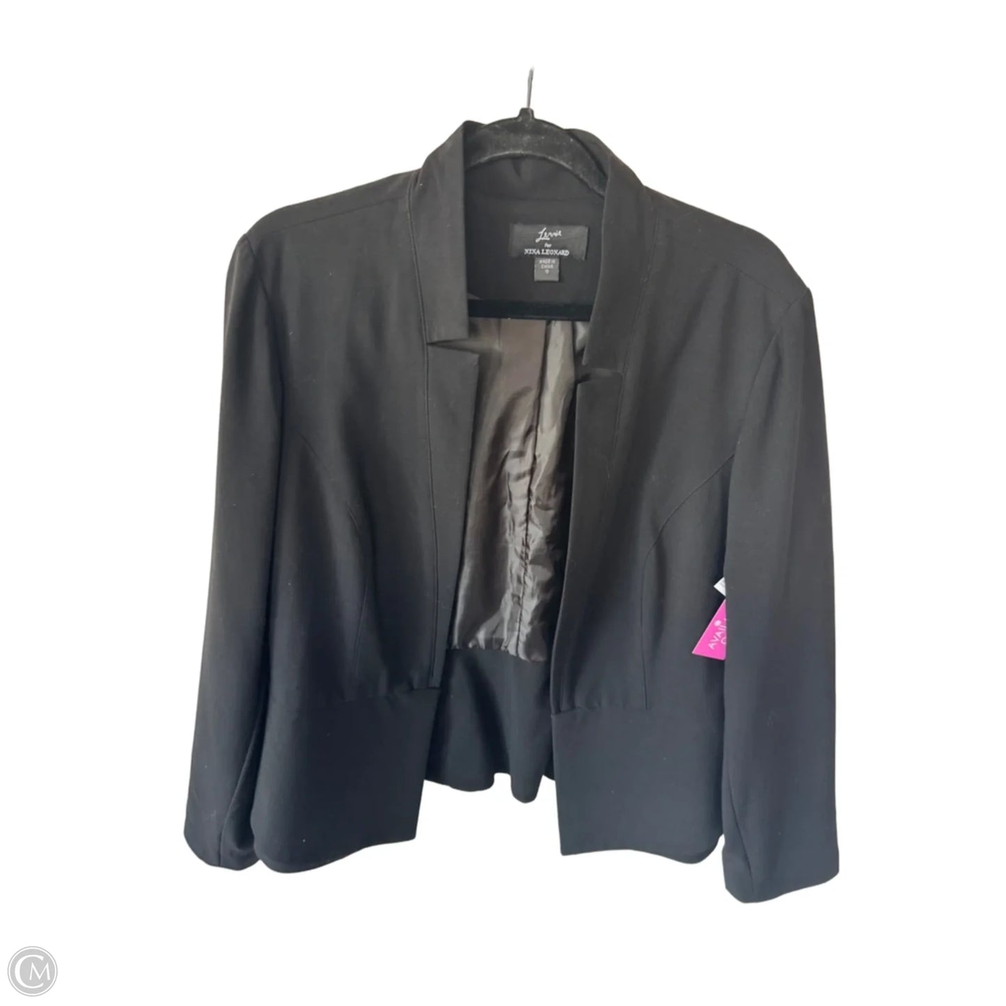 Blazer By Nina Leonard In Black, Size: M