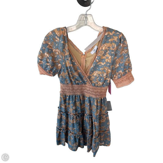 Dress Party Short By Cmc In Blue & Orange, Size: Xs