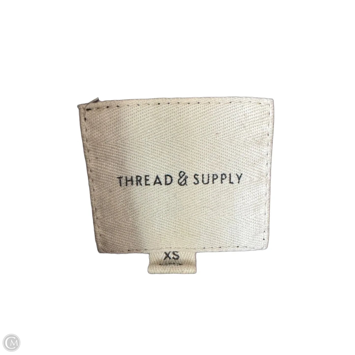 Jacket Shirt By Thread And Supply In Grey & Tan, Size: Xs