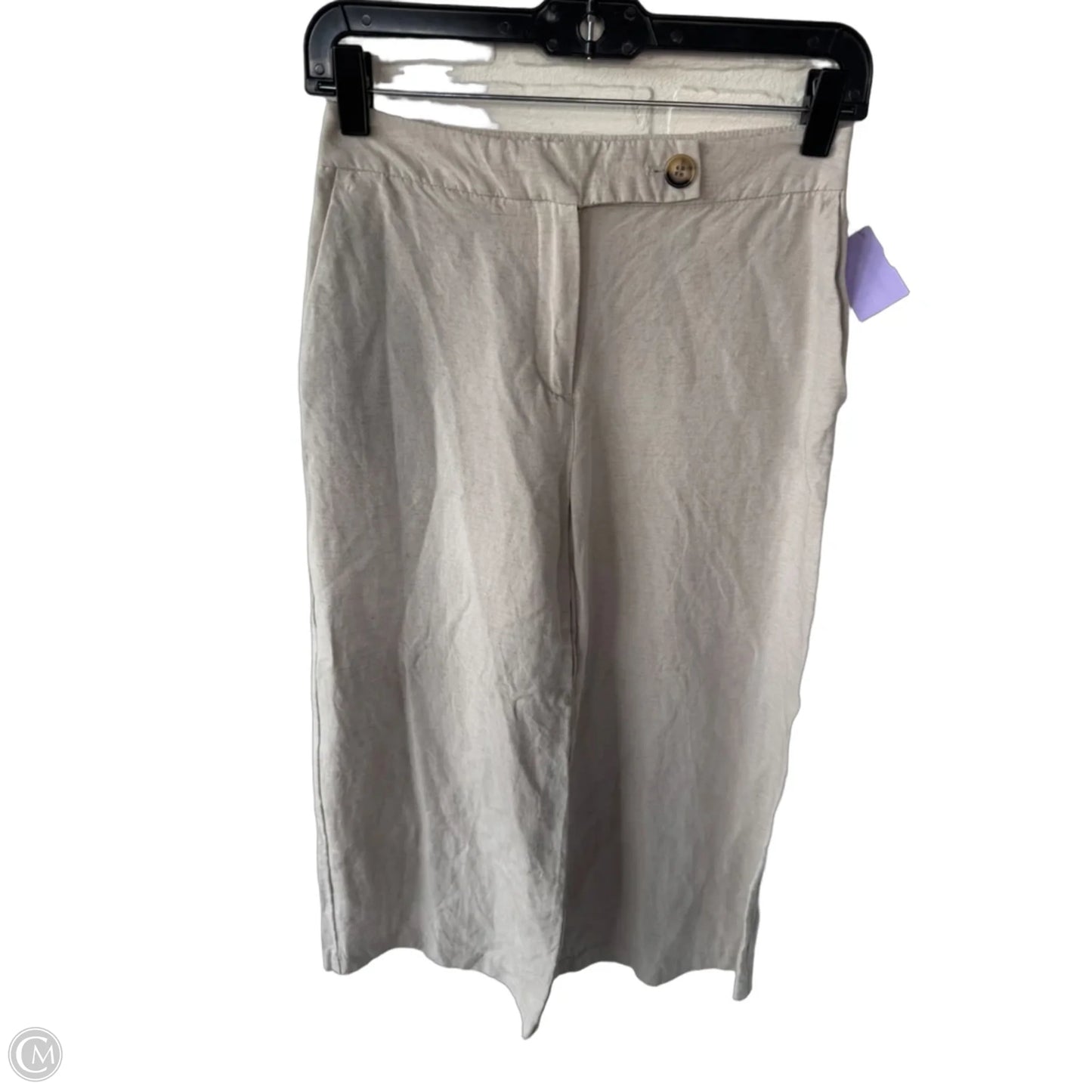 Pants Cropped By H&m In Tan, Size: 0