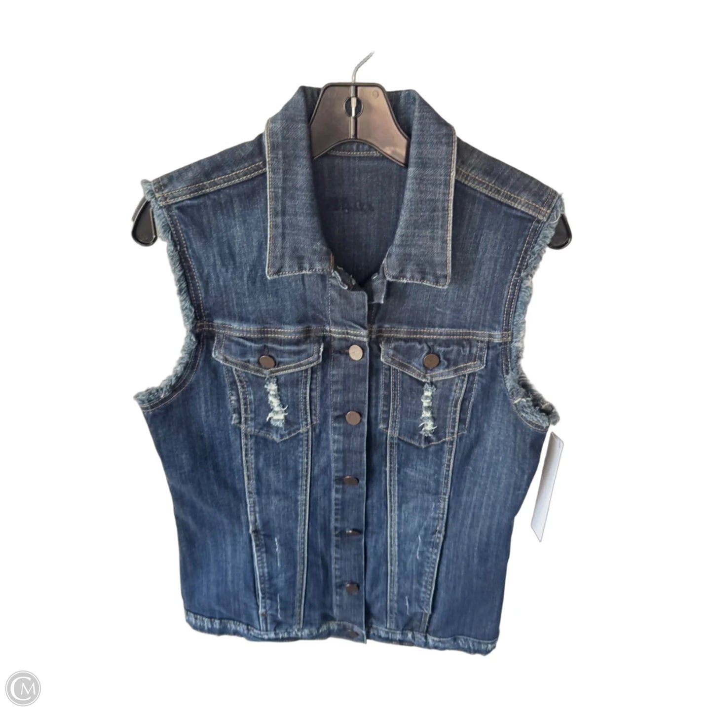Vest Other By Kut In Blue Denim, Size: M