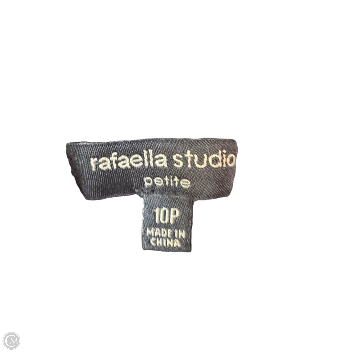 Blazer By Rafaella In Black & White, Size: Mp