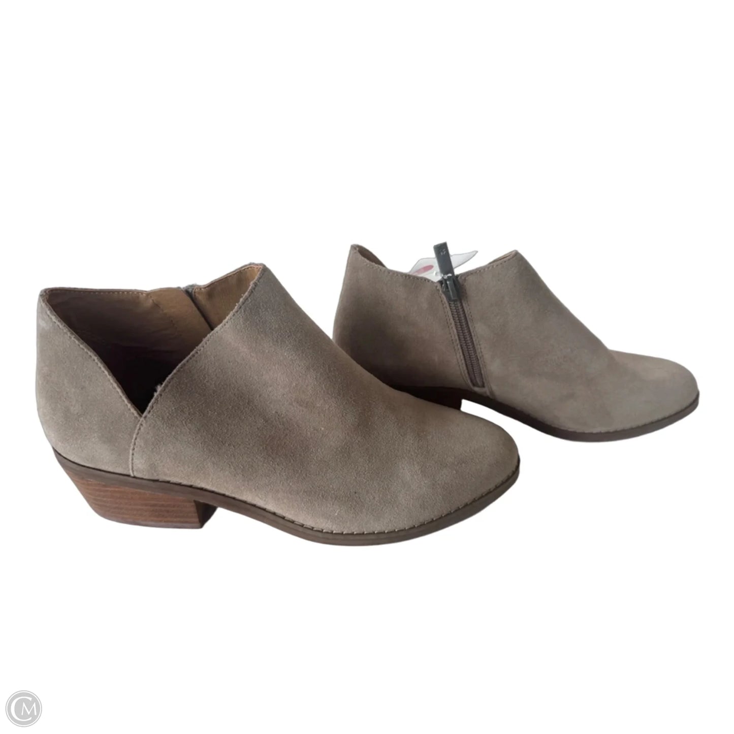 Boots Ankle Flats By Lucky Brand In Tan, Size: 8