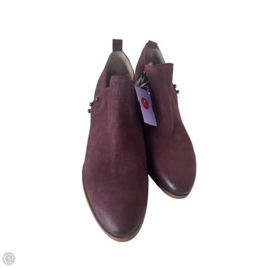 Boots Ankle Heels By Franco Sarto In Red, Size: 8