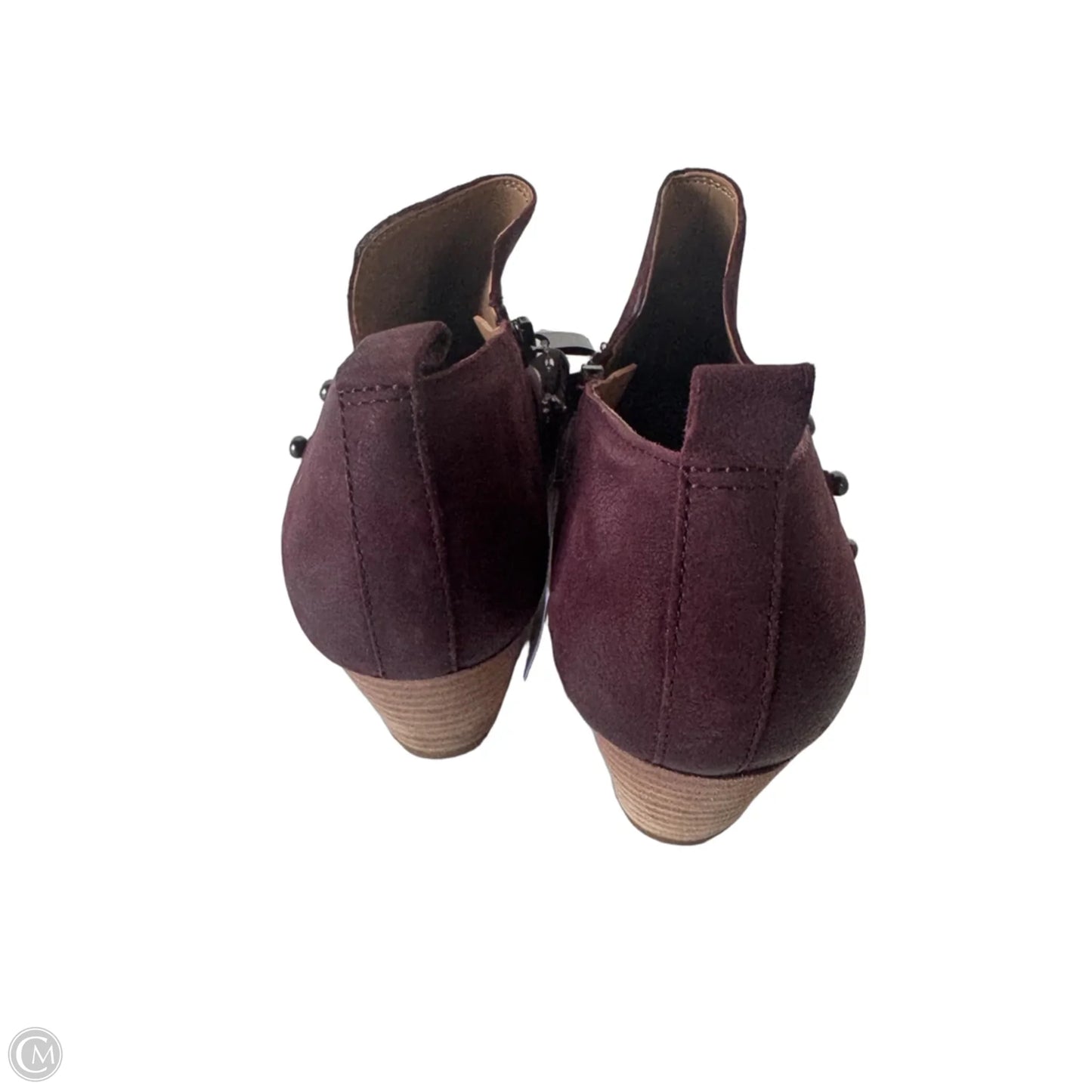 Boots Ankle Heels By Franco Sarto In Red, Size: 8