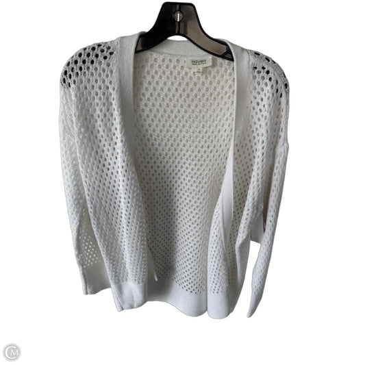 Sweater Cardigan By Haven In White, Size: M