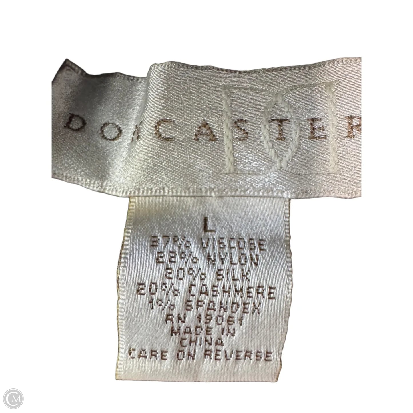 Sweater By Doncaster In Brown, Size: L