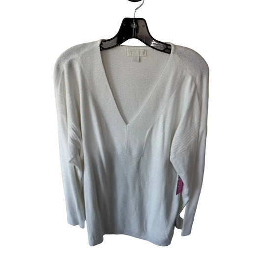 Sweater By Barefoot Dreams In White, Size: Xl