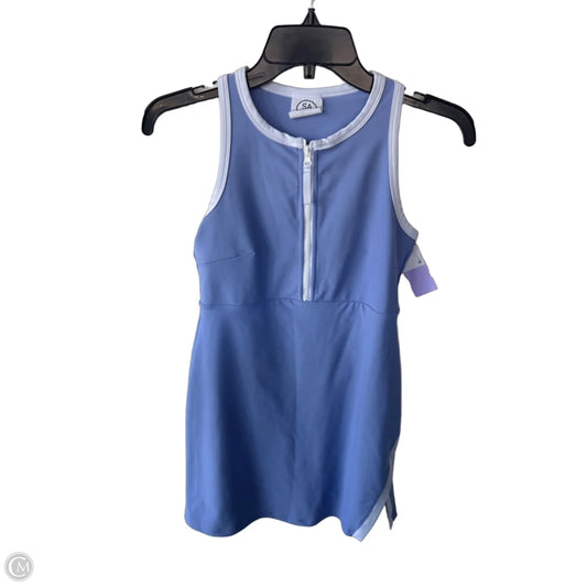 Athletic Dress By Sage In Purple & White, Size: S