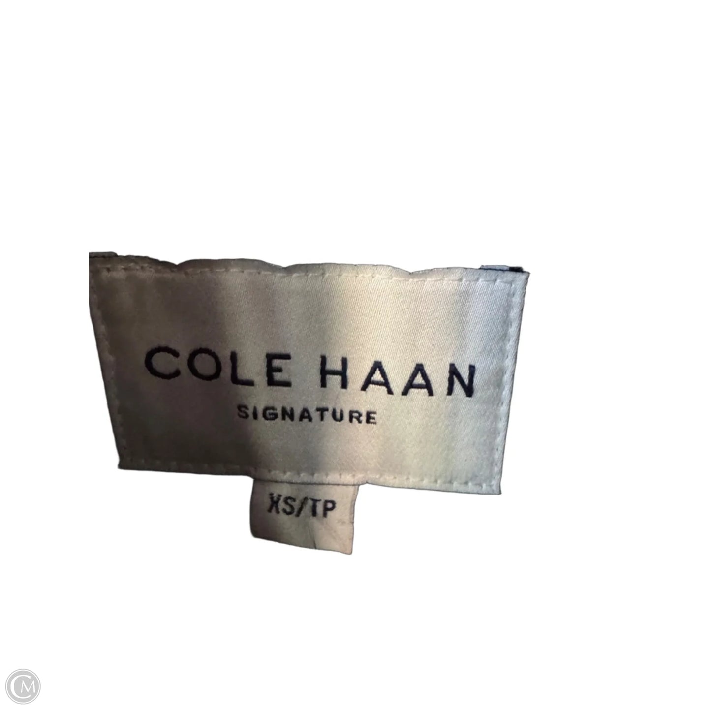 Jacket Moto By Cole-haan In Black, Size: Xs