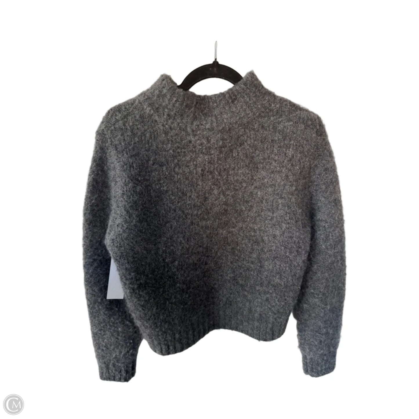 Sweater Cardigan By Max Studio In Grey, Size: L