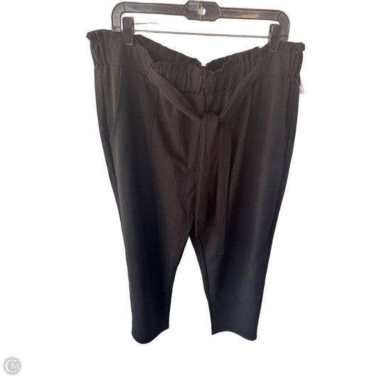 Pants Dress By Clothes Mentor In Black, Size: 20