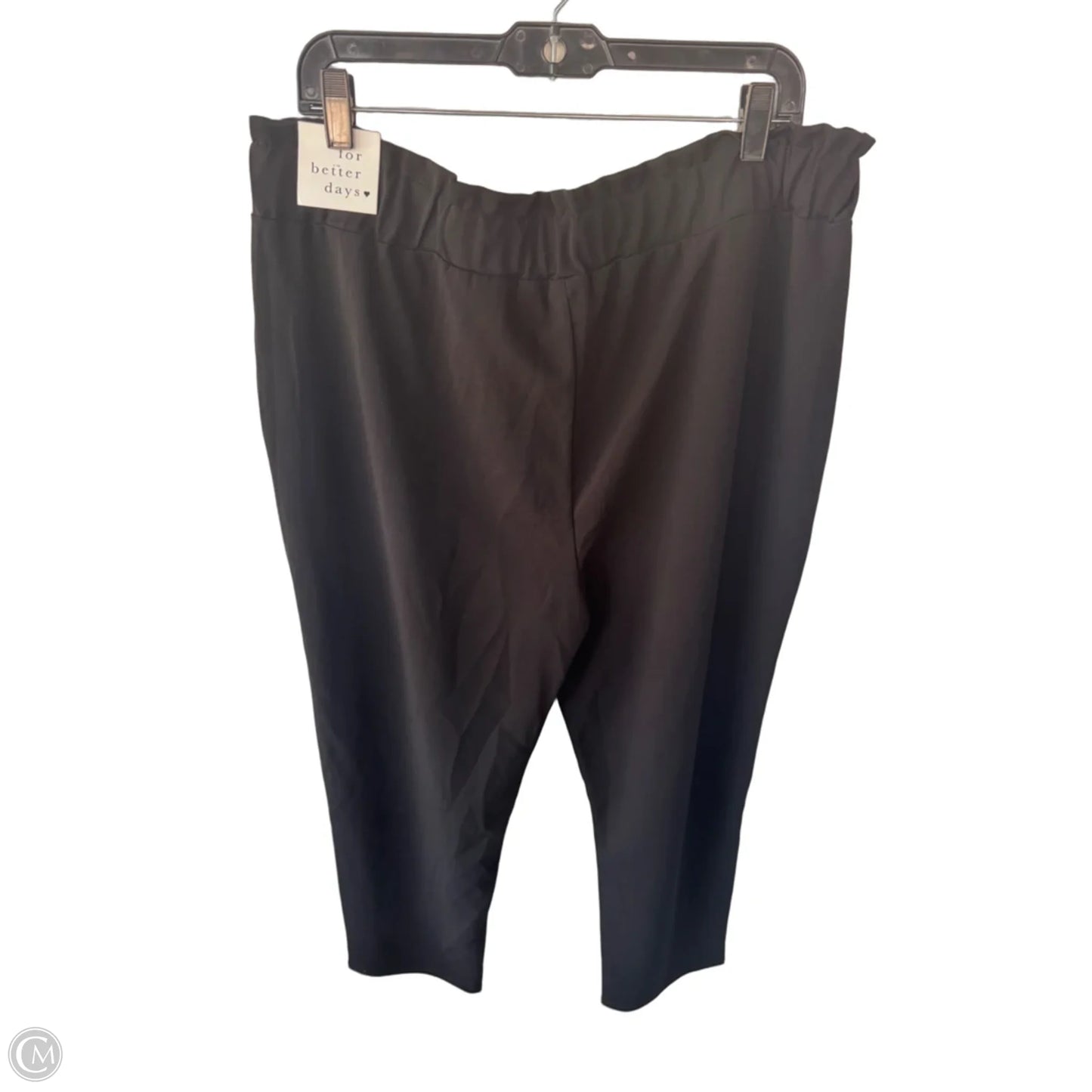 Pants Dress By Clothes Mentor In Black, Size: 20