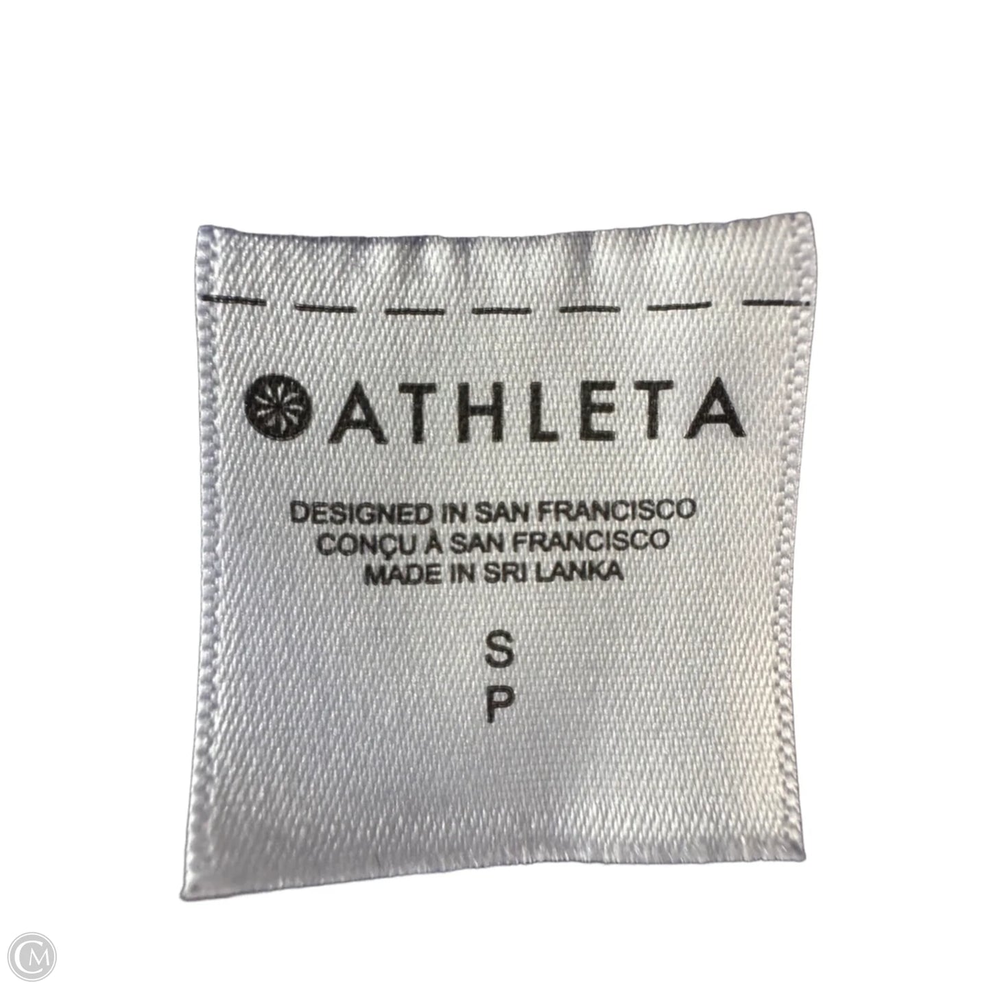 Athletic Top Short Sleeve By Athleta In Purple, Size: S