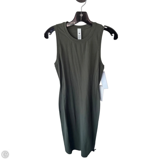 Athletic Dress By Lululemon In Green, Size: S