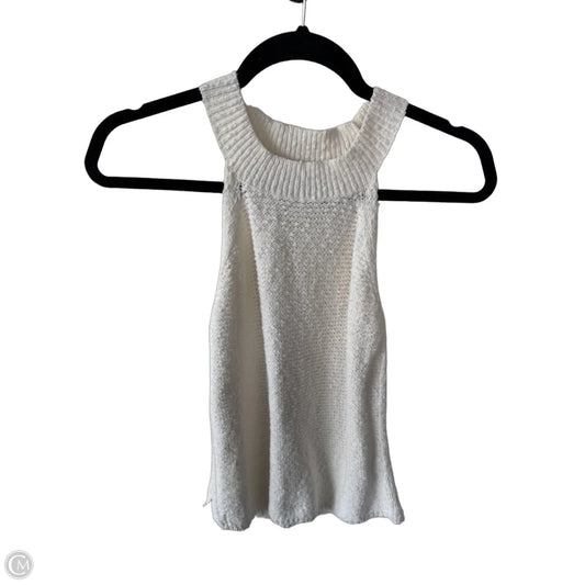 Vest Sweater By Evereve In Cream, Size: S
