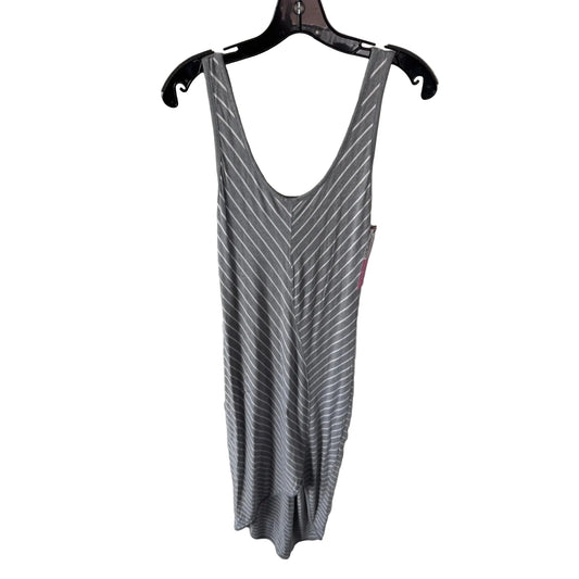 Dress Casual Midi By Athleta In Grey & White, Size: S
