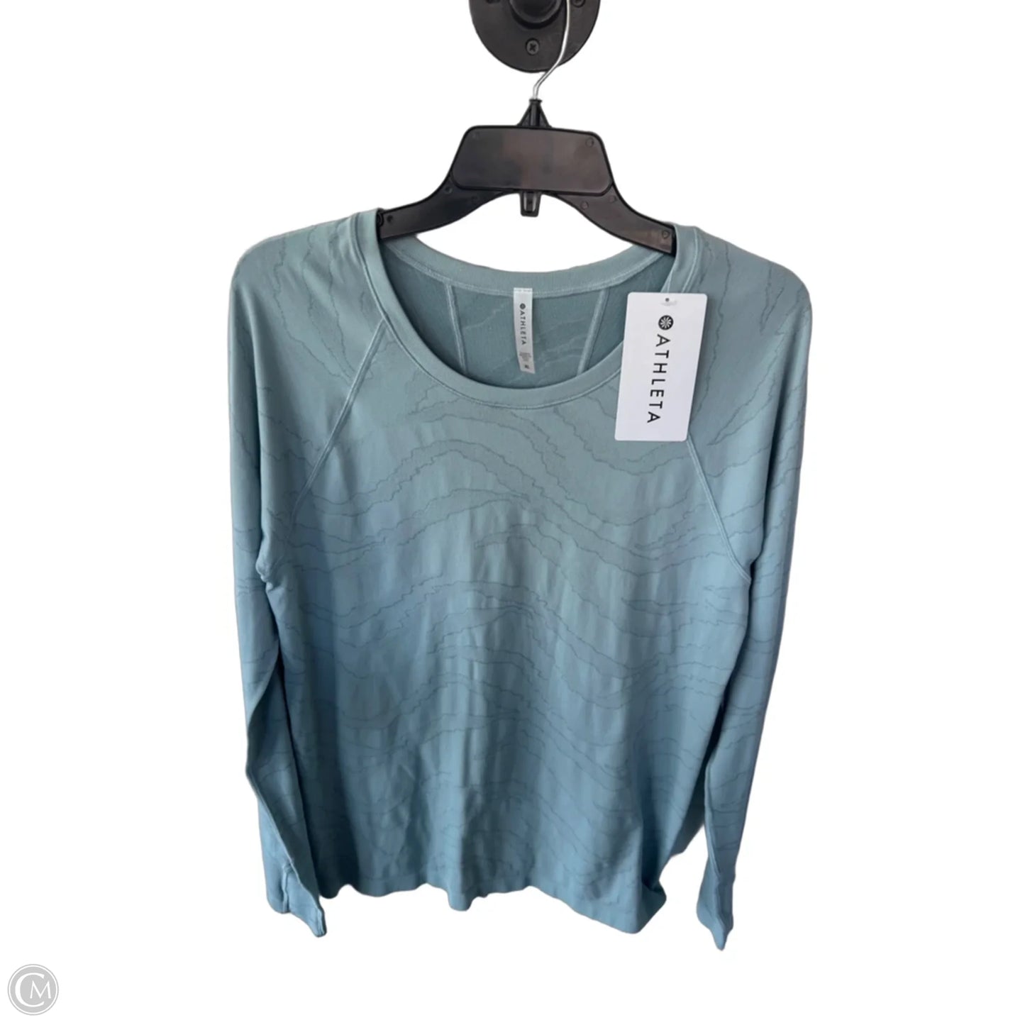 Athletic Top Long Sleeve Crewneck By Athleta In Blue, Size: Xl