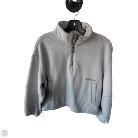 Athletic Sweatshirt Collar By Lululemon In Tan, Size: Xs
