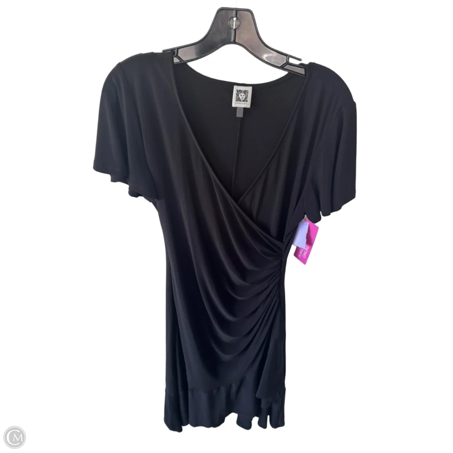 Dress Party Short By Anne Klein In Black, Size: S